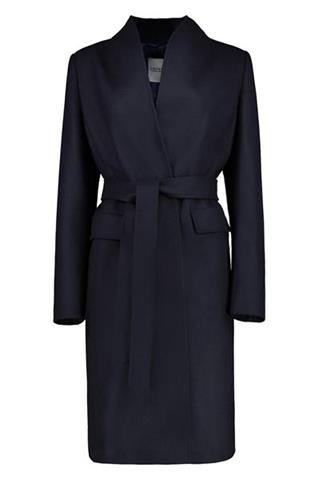 Granatowy płaszcz damski Donna Tuch 84848 - 100081