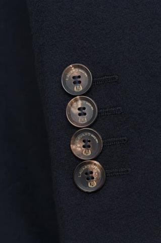 Klasyczny granatowy płaszcz Armando Bellandi 20903 - 1001