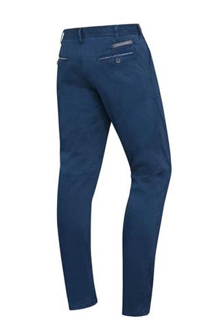 Granatowe spodnie Chinos Napoli 64609 - 10041