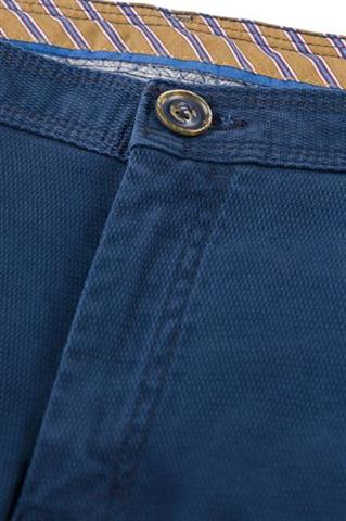 Granatowe spodnie Chinos Napoli 64609 - 10051