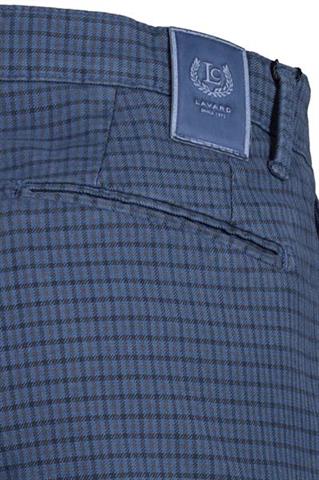 Granatowe spodnie męskie Chinos 60894 - 101471