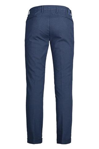 Granatowe spodnie męskie Chinos 60894 - 101481