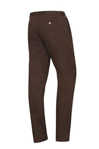 Brązowe spodnie chinos 64614 - 10171