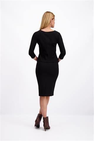 Czarna bluzka damska 84743 - 103161