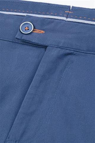 Niebieskie spodnie męskie Chinos Basic 64619 - 10351