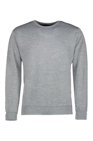DL0001.DZIANINA.ROUNDNECK.KROPKI.SZARY.T.73838_XL - 104641