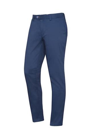 Granatowe spodnie Chinos Basic 64623 - 10551