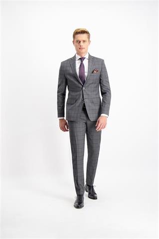 Elegancki fioletowy krawat 57058 - 105901