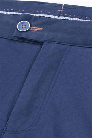 Granatowe spodnie Chinos Basic 64623 - 10601