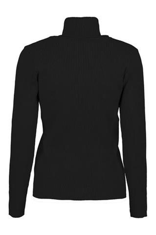 Czarny golf damski 84179 - 108081