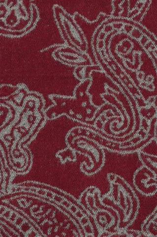 Szal męski bordo we wzory 73108 - 108391