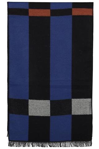 Szal męski w kratę 73116 - 108591