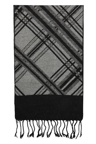 Szary szal we wzory 73118 - 108651