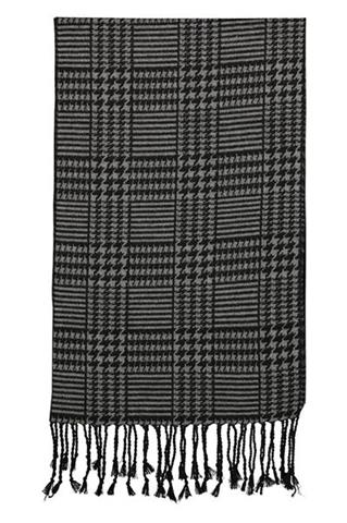 Szal męski w kratkę 73132 - 108951