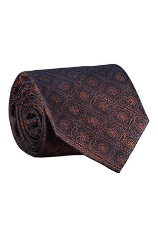 Krawat męski we wzory 57283 - 110041