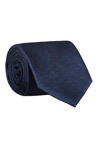 Granatowy krawat męski 57273 - 110221