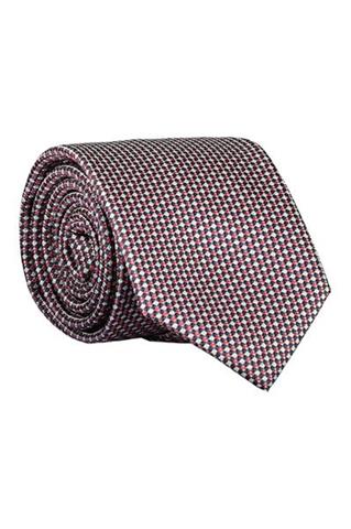 Krawat w mikro wzór 57261 - 110491