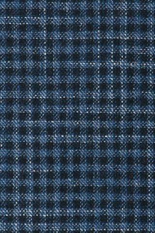 Granatowa kamizelka męska w kratkę Gulio 10098 - 111041