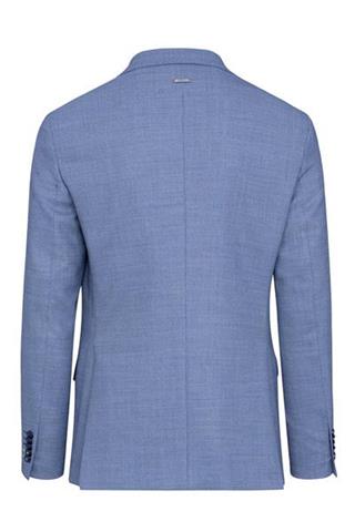 Niebieska marynarka męska z spiczastymi klapami Spitz Koncho 45136 - 11141