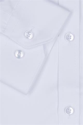 Klasyczna biała koszula męska 91097 - 114491