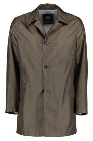 Oliwkowy płaszcz męski 24523 - 115851