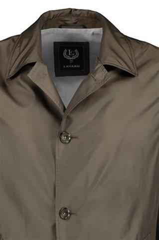 Oliwkowy płaszcz męski 24523 - 115871