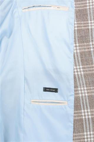 Marynarka męska w kratkę 46054 - 115991