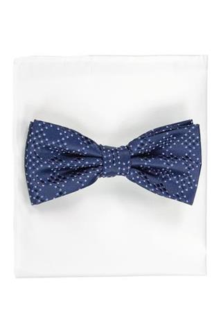 Granatowa mucha we wzory 57213 - 119361