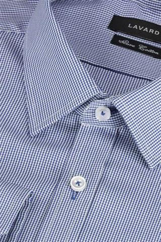 Niebieska koszula męska 92930 - 121021