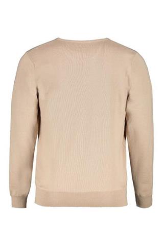 Beżowy sweter męski V-neck 73847 - 121221