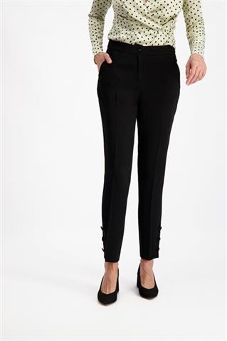 Czarne spodnie damskie Black 84960 - 123231