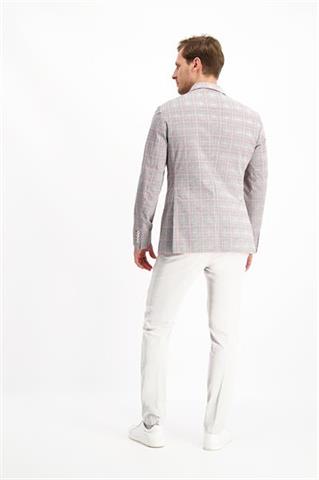 Marynarka w kratę Remy Check Red 46066 - 123961