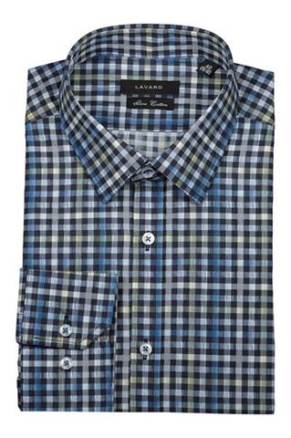 Koszula męska w kratę 92998 - 124111