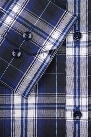 Koszula męska w kratę Lavard Gold 93170 - 124291