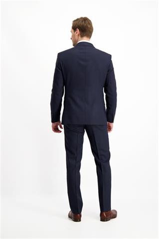 Granatowy garnitur w mikro wzór Mix&Match (858) Marynarka - 124441