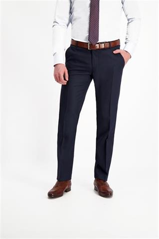 Granatowy garnitur w mikro wzór Mix&Match (858) Spodnie - 124471