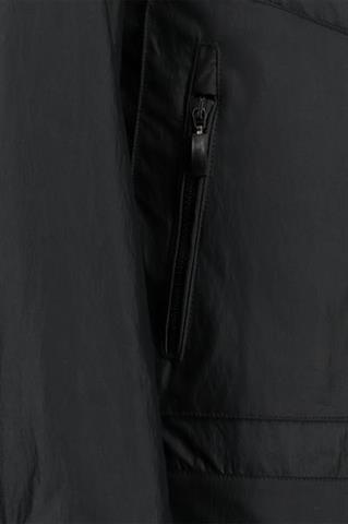 Czarna kurtka męska ze stójką 22047 - 125861