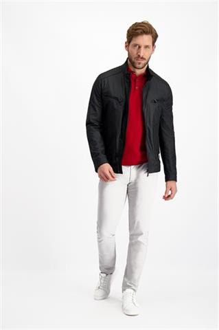 Czarna kurtka męska ze stójką Jocker Black 22047 - 125881