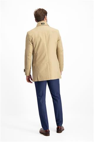 Camelowy płaszcz męski Raulo Tech 24521 - 125931