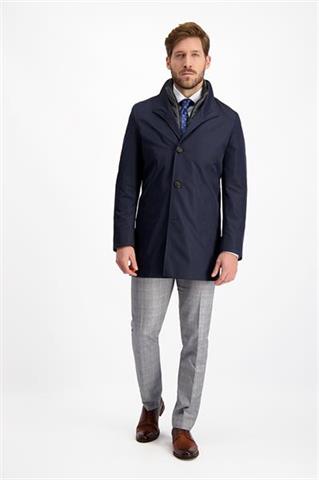 Granatowy płaszcz męski Roberto Tech 24519 - 127911