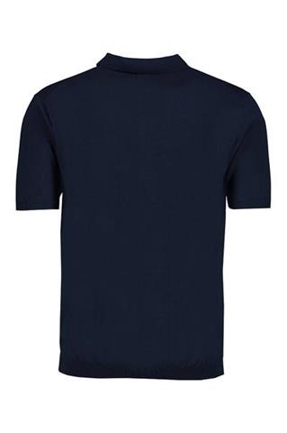 Granatowe męskie polo 73879 - 138601