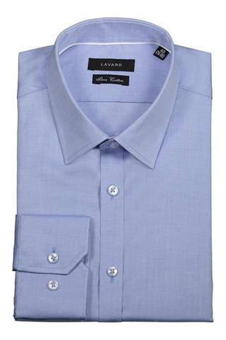 Niebieska koszula męska 93116 - 138751