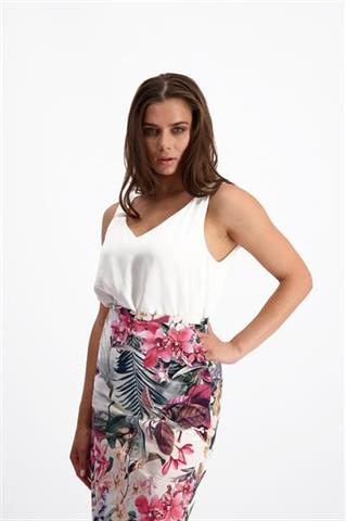 Elegancka biała bluzka Mila 85066 - 141111