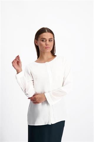 Elegancka bluzka damska z długim rękawem Offi 84631 - 143211