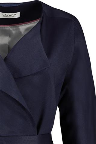 Granatowy płaszcz damski Ksenia Vobis 83755 - 144171