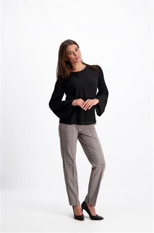 Czarna bluzka damska elegancka 84227 - 147231