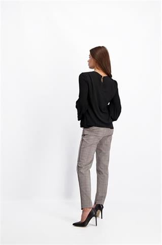 Czarna bluzka damska elegancka 84227 - 147241