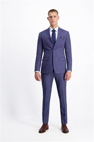 Garnitur męski w mikro wzór Mix&Match (253) marynarka - 148971