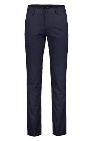 Granatowe spodnie w mikro wzór chinos 64561 - 149491