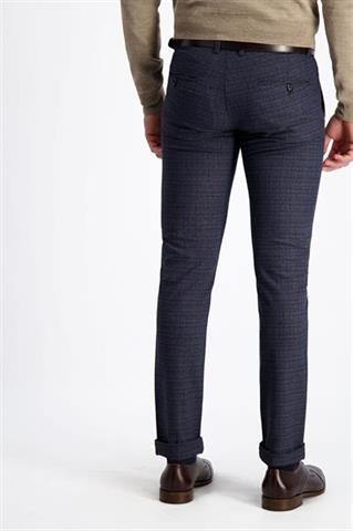 Spodnie męskie w kratkę Chinos Lester 64563 - 149631